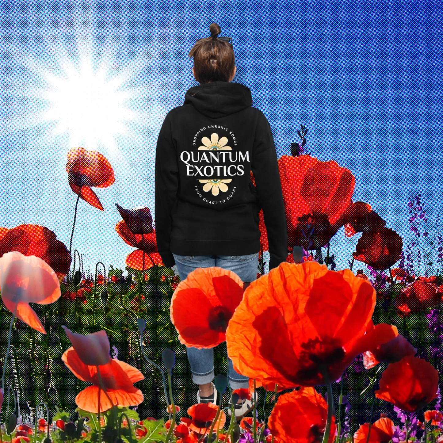 Chronic Flower DTG Hoodie
